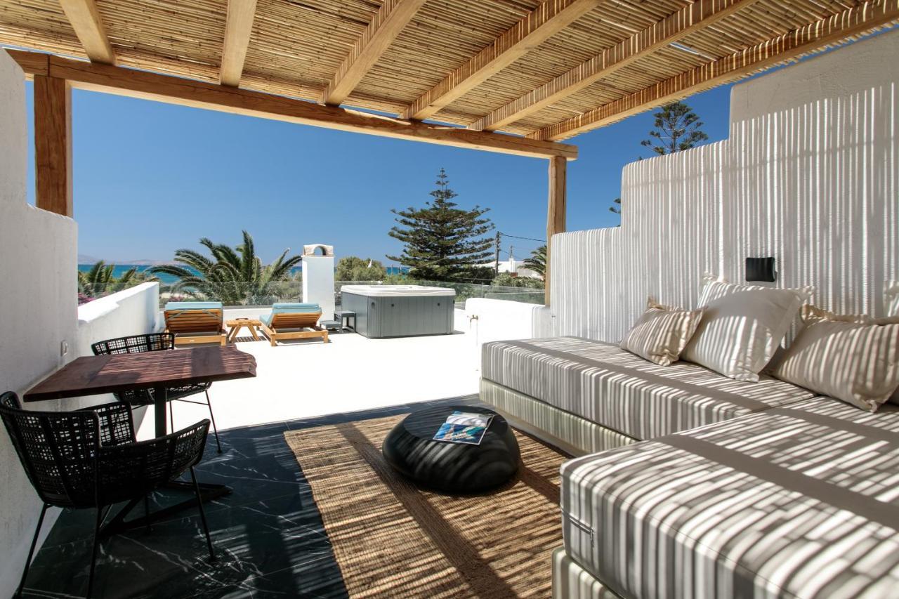 Alkyoni Beach Hotel Naxos City Exterior foto