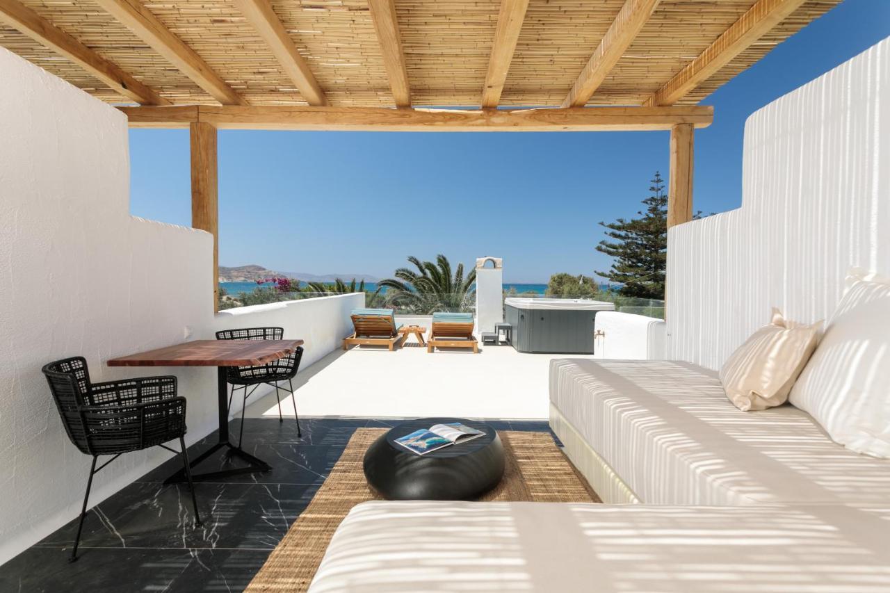 Alkyoni Beach Hotel Naxos City Exterior foto
